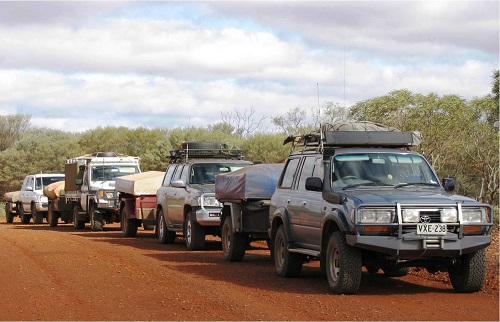 4X4 accessories 4WD roof racks packed