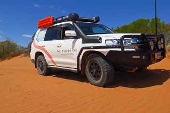 Our Pindan Tours and 4WD Training vehicle.