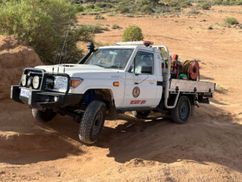 QRV Driver training Fire Fighting driver training in QRV's (Quick Response Vehicles) in steep terrain
