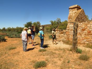 Pindan Tours and 4WD Training - Learning about the history of the Flinders Ranges