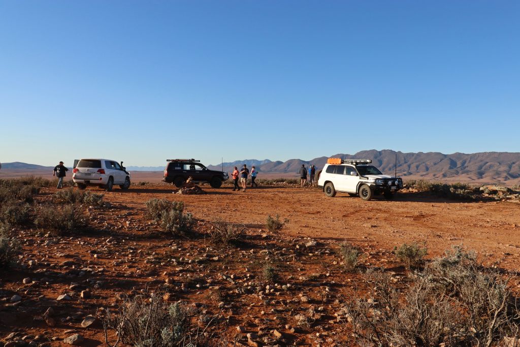 Mt Little Top 02 Pindan Tours and 4WD Training - The top of Mt Little