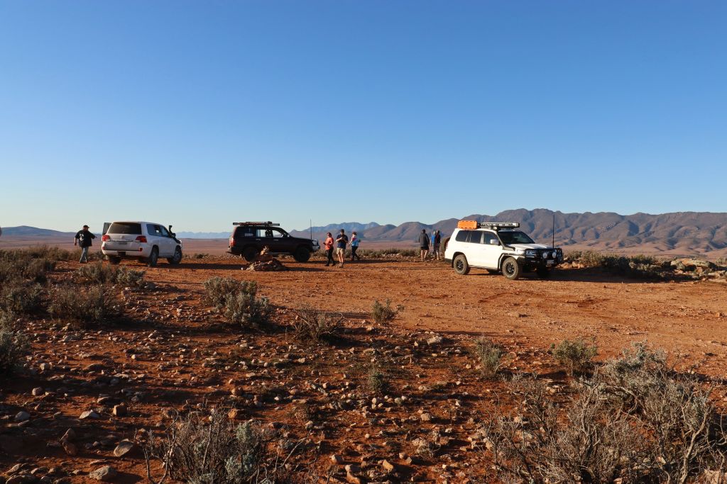 Pindan Tours and 4WD Training - The top of Mt Little