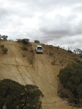 Off Road Driving Steep Climbs